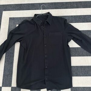 Lululemon Commission Shirt Black Size L
